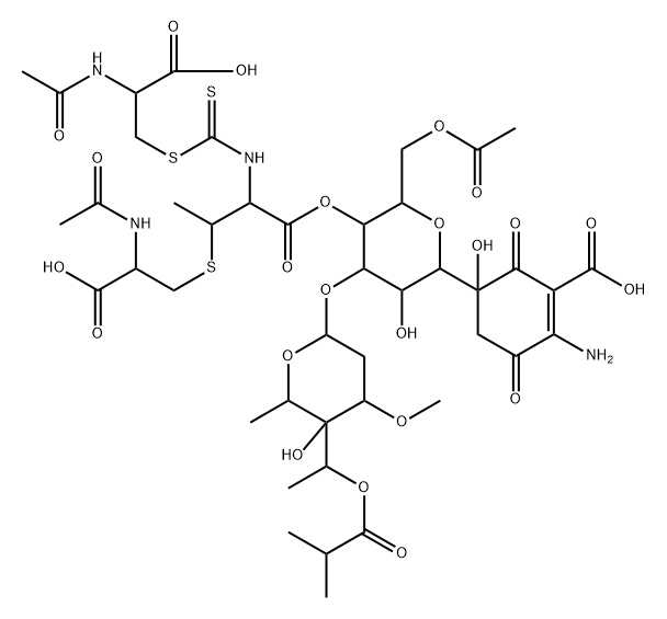 パルジマイシンB 化學構(gòu)造式