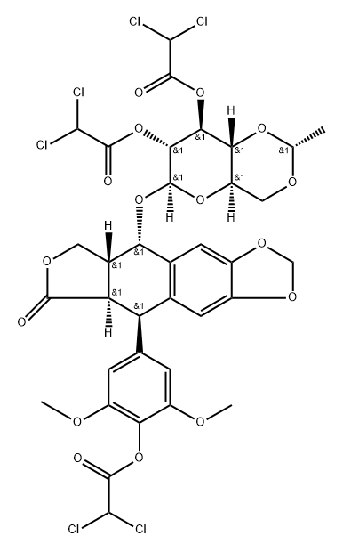 Etoposide Impurity 4 Struktur