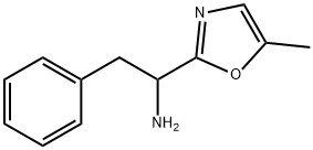 1-(5-methyloxazol-2-yl)-2-phenylethan-1-amine Struktur