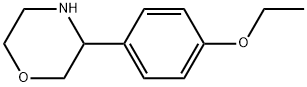 3-(4-ethoxyphenyl)morpholine Struktur