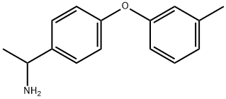 Benzenemethanamine, α-methyl-4-(3-methylphenoxy)- Struktur