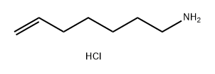 6-Hepten-1-amine, hydrochloride (1:1) Struktur