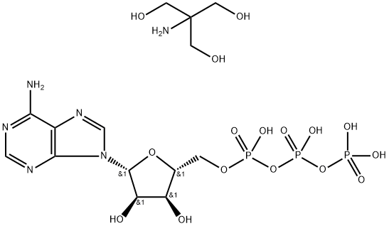 ADENOSINE 5'-TRIPHOSPHATE TRIS FROM Struktur