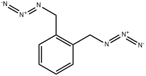 Benzene, 1,2-bis(azidomethyl)- Struktur