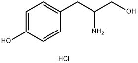 DL-Tyrosinol HCl Struktur