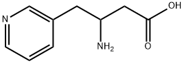 3-Pyridinebutanoic acid, β-amino- Struktur