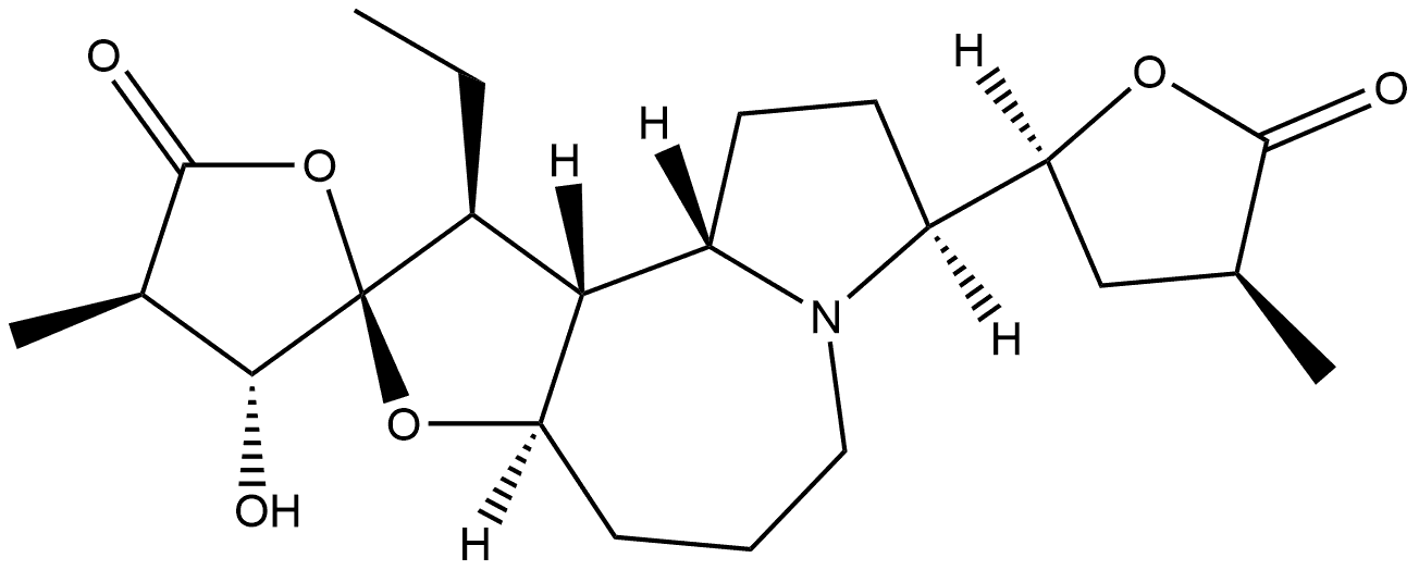 oxystemoninine Struktur