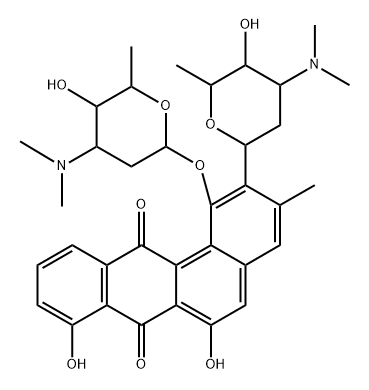 benzanthrin B Struktur