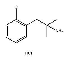 Clortermine Struktur