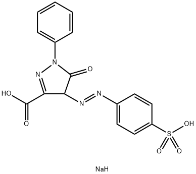 Tartrazine Impurity 6 Struktur