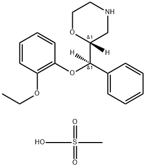 (R,R)-reboxetine (Mesylate) Struktur