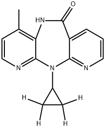 Nevirapine-d4 Struktur