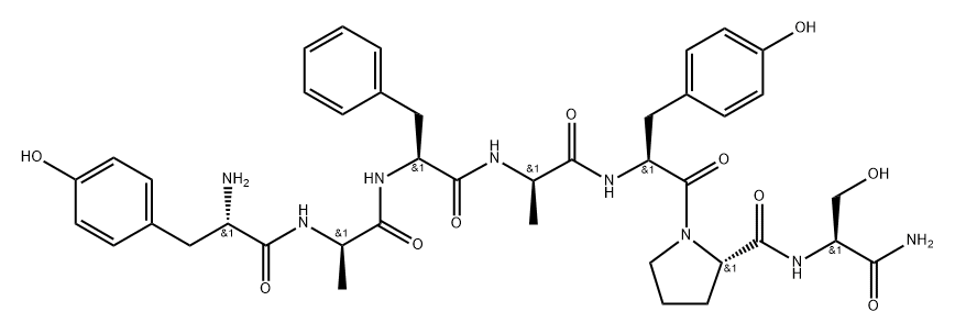 dermorphin, Ala(4)- Struktur