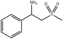 Benzenemethanamine, α-[(methylsulfonyl)methyl]- Struktur