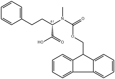 (S)-a-(Fmoc-N-methylamino)benzenebutanoic acid Struktur