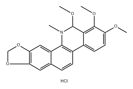 6-Methoxyldihydrochelerythrine chloride Struktur