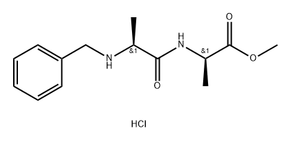 D-Alanine, N-(phenylmethyl)-L-alanyl-, methyl ester, hydrochloride (1:1)