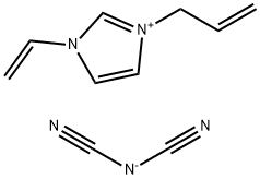 1-Allyl-3-vinyliMidazoliuM dicyanaMide Struktur