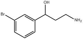 Benzenemethanol, α-(2-aminoethyl)-3-bromo- Struktur