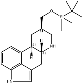 (8β)-8-[[[(1,1-DiMethylethyl)diMethylsilyl]oxy]Methyl]ergoline Struktur