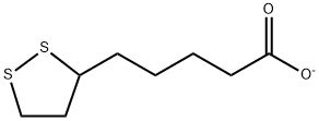 R-LIPOIC ACID POTASSIUM COMPUND Struktur