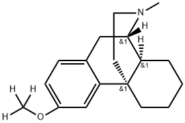 Dextromethorphan O-Trideuteromethyl Struktur