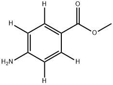 4-Aminobenzoic-2,3,5,6-d4 Acid Methyl Ester Struktur