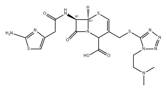 Cefotiam Impurity 10 Struktur