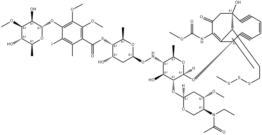 N-Acetyl-Calicheamicin Struktur