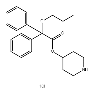 Propiverine N-DesMethyl IMpurity HCl Struktur