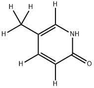 5-Methyl-2(1H)-pyridinone-d6 Struktur