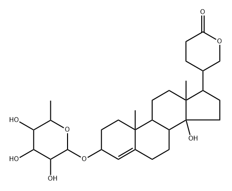 tetrahydroproscillaridin Struktur