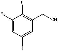 (2,3-Difluoro-5-iodophenyl)methanol Struktur