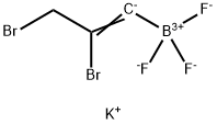 Potassium (Z)-2,3-dibromoprop-1-enyltrifluoroborate Struktur