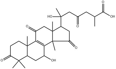 Ganoderic acid N Struktur