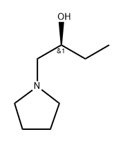 (aS)-a-ethyl-1-Pyrrolidineethanol Struktur