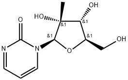 2'-C--Methyl-4-deoyuridine Struktur