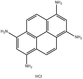 1,3,6,8-Tetramine pyrene hydrochloride (1:4) Struktur