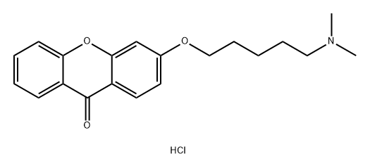 Xanthone Impurity 7 Struktur