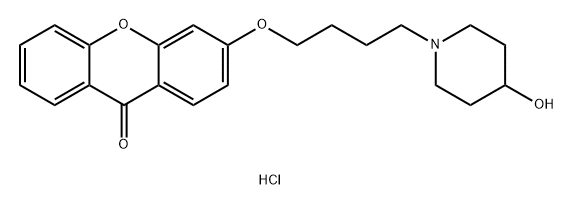 Xanthone Impurity 4 Struktur