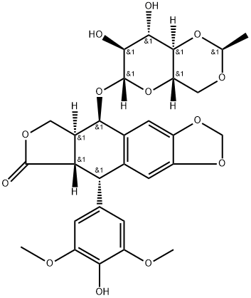 Pyrano[3,2-d]-1,3-dioxin, furo[3',4':6,7]naphtho[2,3-d]-1,3-dioxol-6(5aH)-one deriv. Struktur