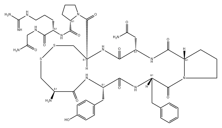 argipressin, Pro(4)- Struktur