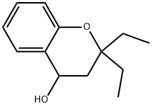 2,2-diethylchroman-4-ol Struktur