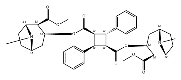 γ-Truxilline Struktur