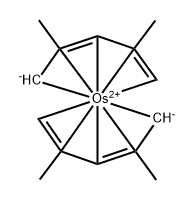 2,4-dimethanidylpentane, osmium Struktur