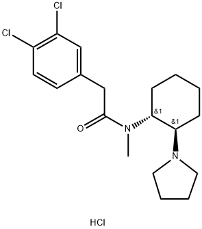 (+)-U-50488 hydrochloride Struktur