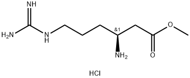 Sbeta-homoarginine methyl ester dihydrochloride Struktur