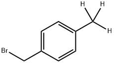 Benzene, 1-(bromomethyl)-4-(methyl-d3)- (9CI) Struktur