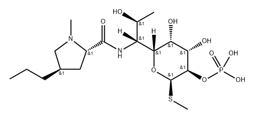 7-Epi-Lincomycin 2-Phosphate Struktur