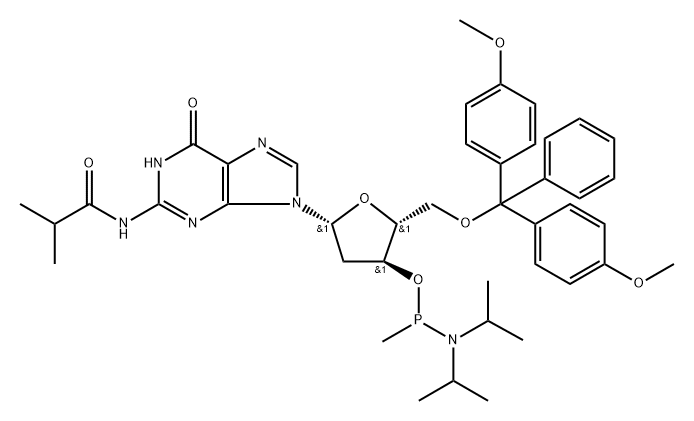 DG-ME PHOSPHONAMIDITE Struktur